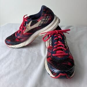 Brooks Launch 3 Running Training Sneakers Shoes Women’s 8 Athletic READ Blue Red